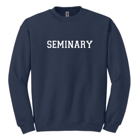 Virginia Theological Seminary Unisex Heavy Blend™ Fleece Crew Sweatshirt - Navy