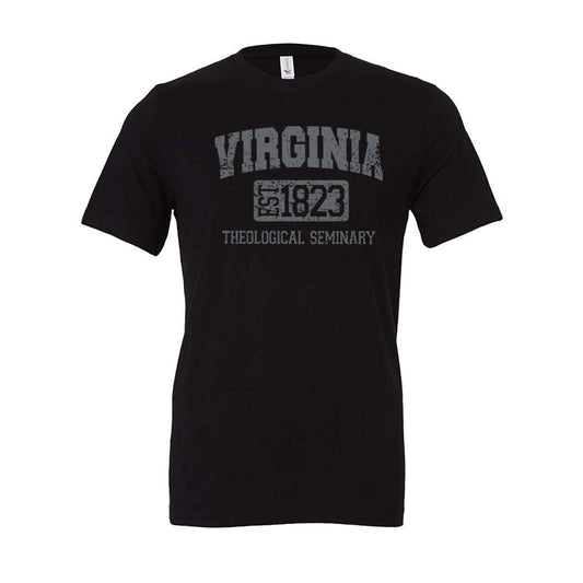 Virginia Theological Society Unisex Jersey Short Sleeve T-Shirt - Black