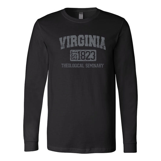 Virginia Theological Society Unisex Ring-Spun Long Sleeve T-Shirt - Black