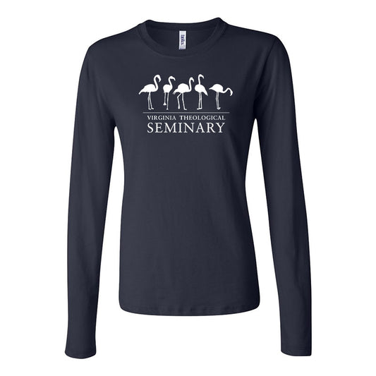 Virginia Theological Society Women's Jersey Long Sleeve T-Shirt - Navy