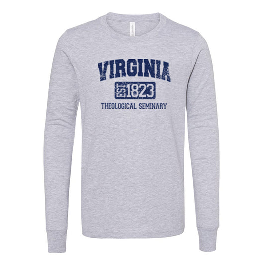 Virginia Theological Society Youth Jersey Long Sleeve T-Shirt - Grey